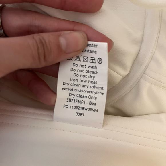 House of CB Bea Ivory Draped Corset Tank - Size XS - Picture 6 of 7